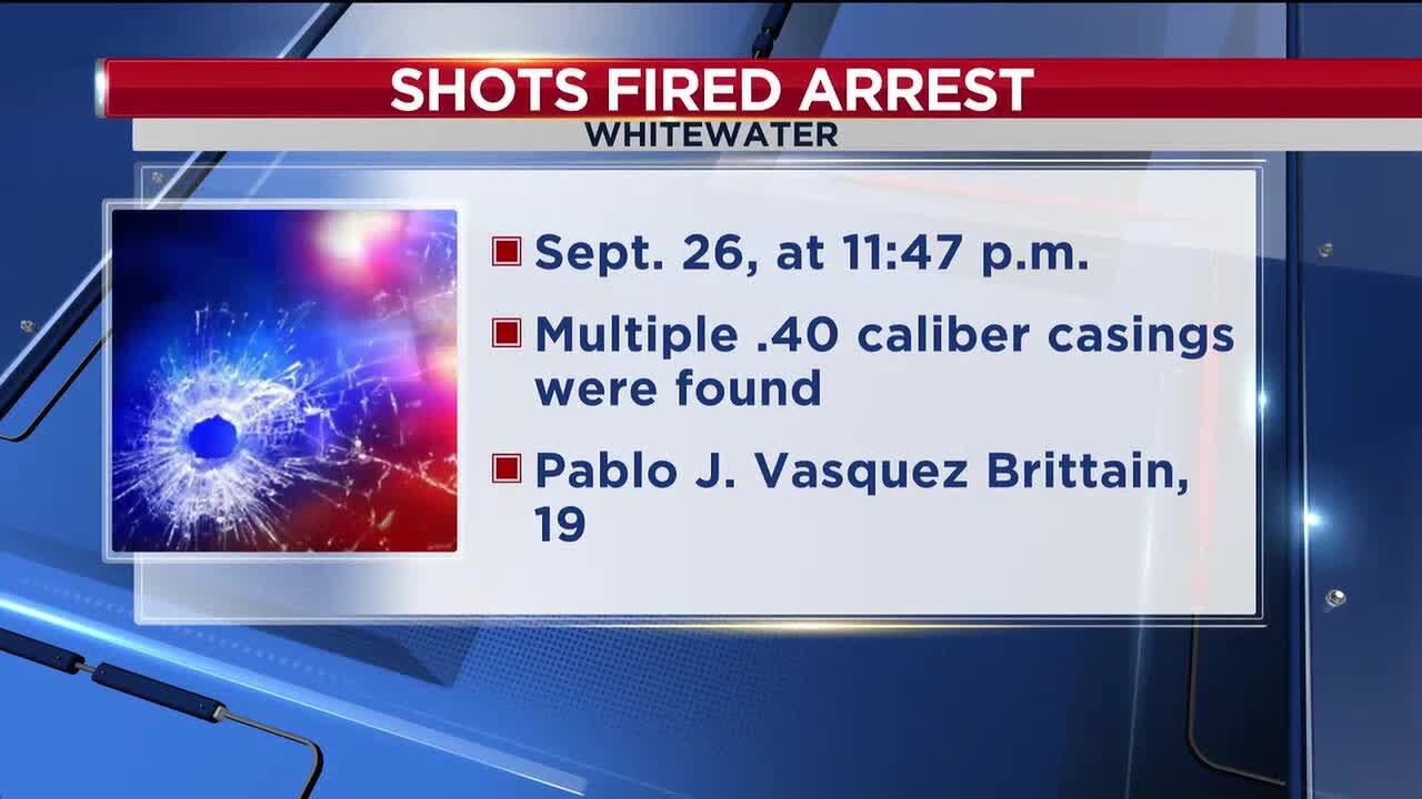 3 people arrested after report of shots fired incident in Whitewater ...