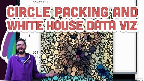Coding Train Live 71: Coding Challenges: Circle Packing and White House Data Visualization