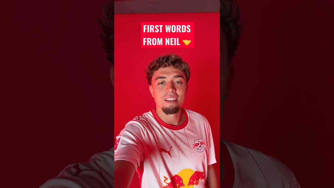 First words from our latest Red Bull 🤩