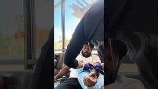 Getting Cryotherapy done at Restore San Antonio Tx