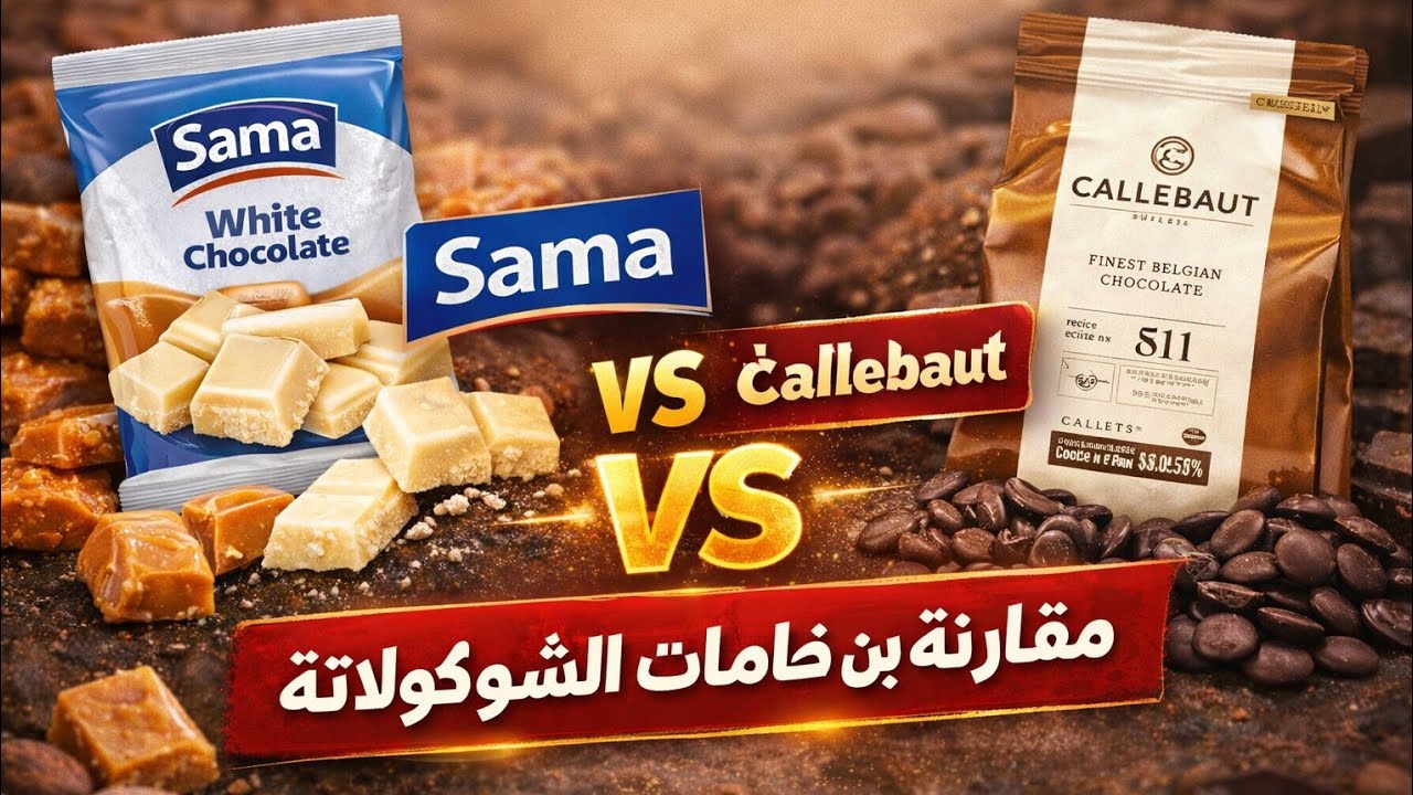 أفضل شوكولاتة للمشاريع من البيت 🍫كاليبوت vs سما