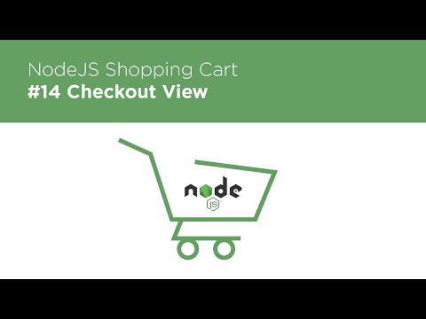NodeJS / Express / MongoDB - Build a Shopping Cart - #14 Stripe Payment Views