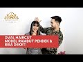 Oval haircut  model rambut wanita