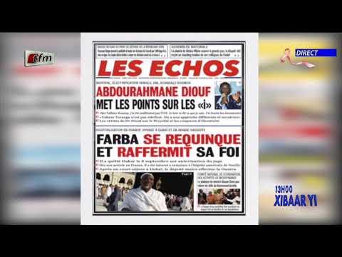Press Review - October 02, 2026 - Host: Mamadou Mouhamed Ndiaye