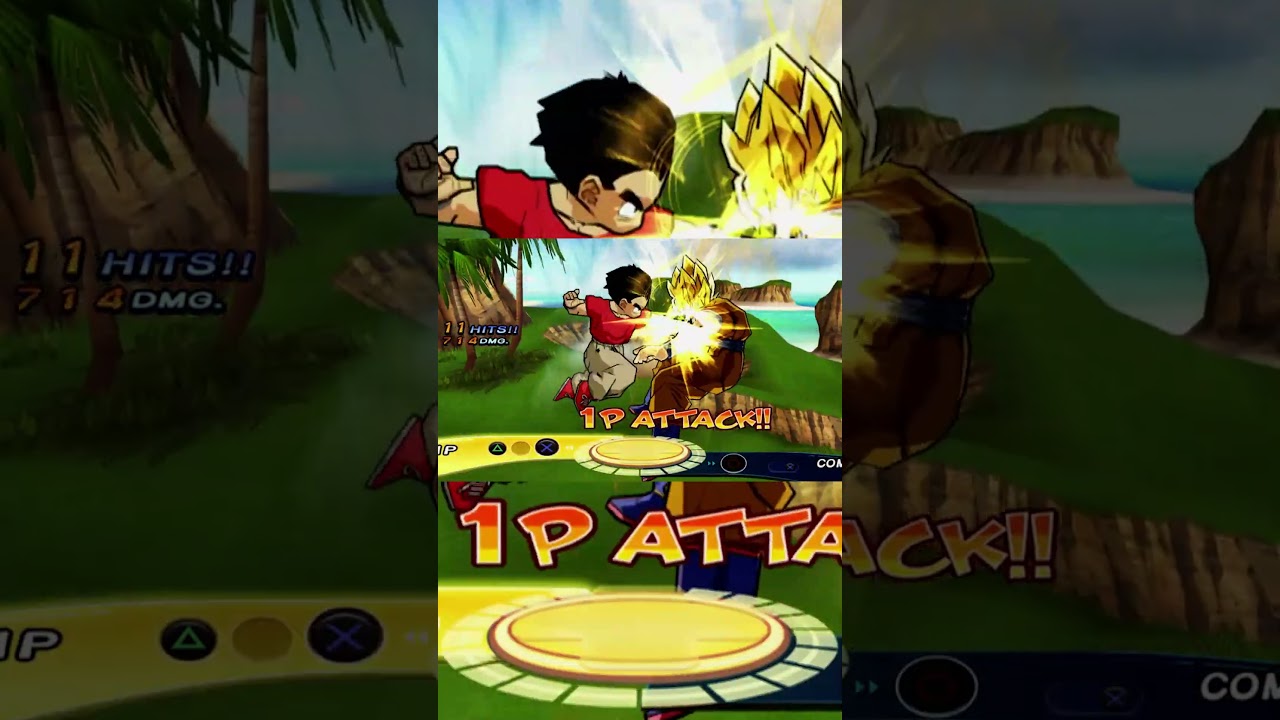 Krillin (Majin Buu Saga) vs Goku (Halo) Super Saiyan | Dragon Ball Z Budokai 3