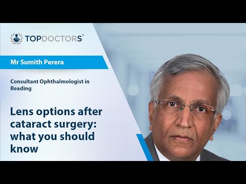 Lens options after cataract surgery: what you should know - Online interview