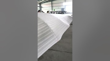 EPE Foam Sheet Extruding Machine EPE Customized Foam Sheet Extrusion Machine #foamsheet