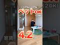 【お値段以上のペット可物件が家賃4.2万円..!!】一人暮らし・同棲にオススメな2DK物件をご紹介♪