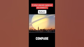 If Other Planets Replaced The Moon🌗