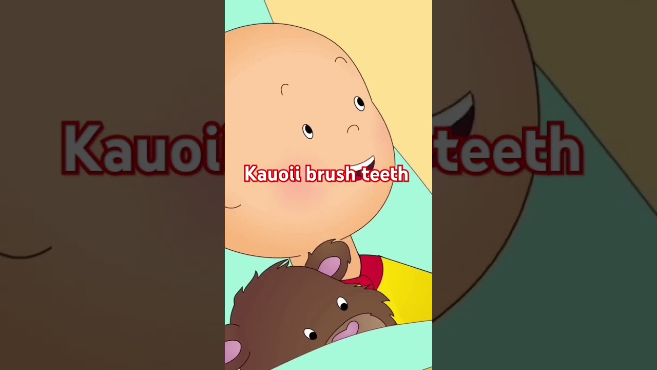 kauoii brush teeth by dentist to make his teeth shining like stars