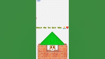 🐹Hide ball ( draw to smash, save the doge) brain teaser games gameplay #shorts #hideball #fyp