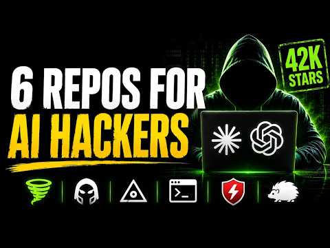 6 Repos That Turn Your Agent Into a Hacker, 42k Stars