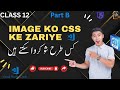 How to Add and Style Images with CSS | Urdu Guide | Class 12 #part 2