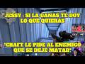 JESSY LE DICE A CRAFT QUE LE DARÁ LO QUE SEA SI GANA