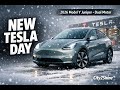 NEW TESLA DAY ❄️ Picked up my 2026 Model Y Juniper in the snow… let’s go!