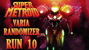 Super Metroid VARIA Randomizer [Stream] German - Run 10