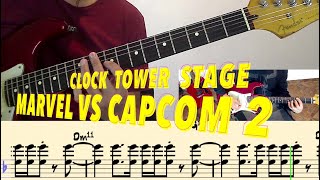 Clock Tower Stage  MARVEL VS CAPCOM 2