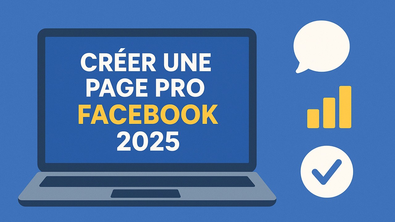 Comment créer une page Facebook professionnelle en 2025 (Tuto complet)