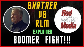 Boomer Fight! Shatner VS RLM Explained!