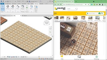 Create Tile Material in Revit