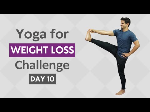 Yoga for Weight Loss | Day 10 | 12 Rounds of Surya Namaskar | Yoga with Naveen