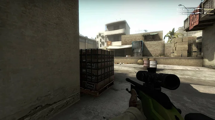 CSGO community COTW entry: scout ace Dust1