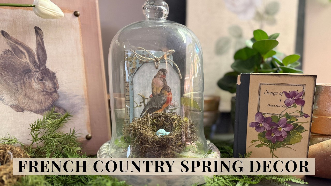 Весенний декор в стиле французской деревни | Переделка вещей из секонд-хенда, композиции и садовы...