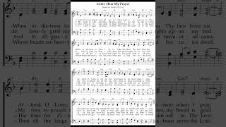 LORD, Hear My Prayer - Psalm 102 Wilbur - Treasury 308