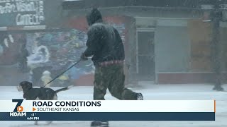 A look at road conditions in Southeast Kansas