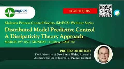 Webinar Series 2021 Distributed Model Predictive Control