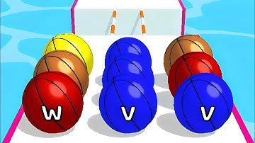 AZ Run 🏀 ABC Runner All Levels Gameplay Walkthrough (Android Ios) 12180