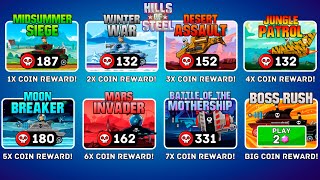 [HILLS OF STEEL] All Level Unlocked| Top Tank Games Mobile| Xe Tăng Barracuda| Hoạt Hình Xe Tăng screenshot 2