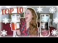 TOP 10 🎄BATH & BODY WORKS🎄 "CHRISTMAS" CANDLES