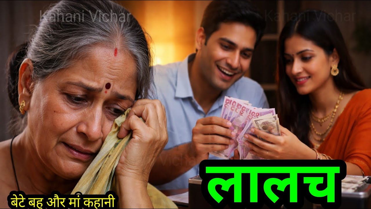लालच।बेटे बहु और मां की कहानी। Kahan Vichar_motivational story#kahaniyan #family story#moral