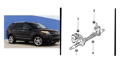 Ford Explorer rack and pinion bushing replacement