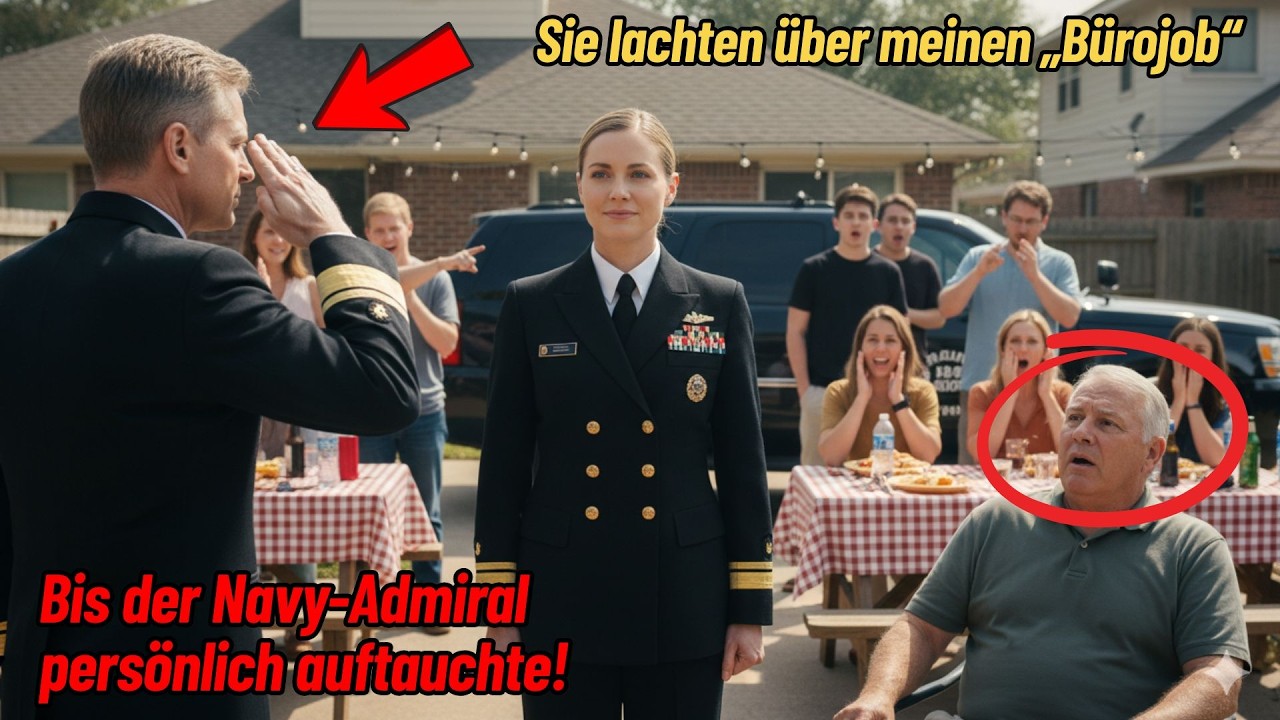 Sie lachten über meinen „Bürojob“ – bis der Navy-Admiral persönlich auftauchte!