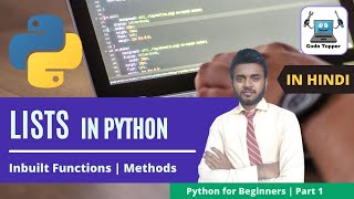 Lists in Python | Operations | In Hindi - Code Topper