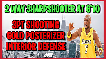 BEST 2 WAY SHARPSHOOTER BUILD 2K22 NEXT GEN AT 6