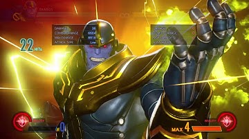 MARVEL VS. CAPCOM: INFINITE Thanos Combo