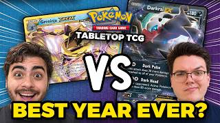 Can Greninja BREAK Defeat Darkrai EX in this Pokemon TCG Retro Tabletop Match?!?