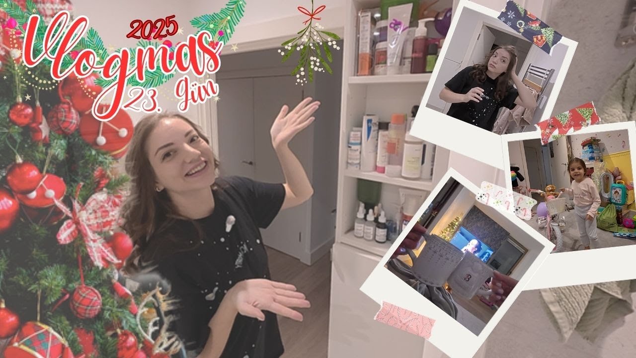 Vlogmas 23 🎄 Ertelediğim İşler 2. Bölüm | Banyo Dolabını Eliyorum