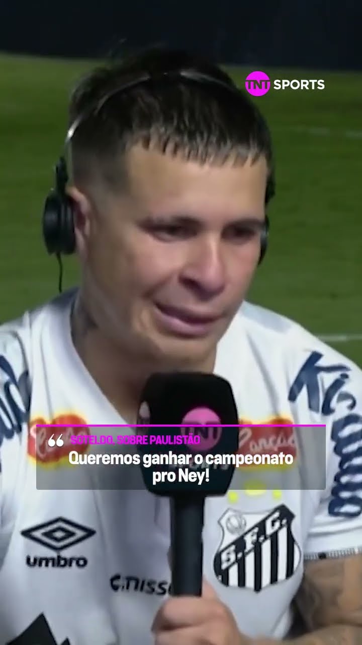 O SANTOS QUER GANHAR O PAULISTÃO PRO NEYMAR! ?? O Soteldo soltou essa aí no pós-jogo #shorts