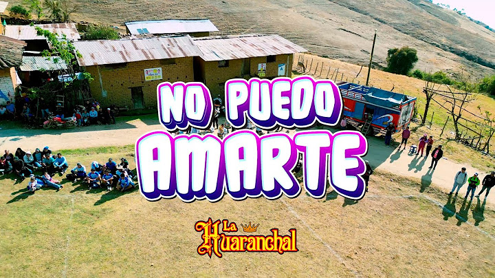 No Puedo Amarte (La Suegra) - Banda Show La Huaranchal (Video Oficial 2do Vol.)