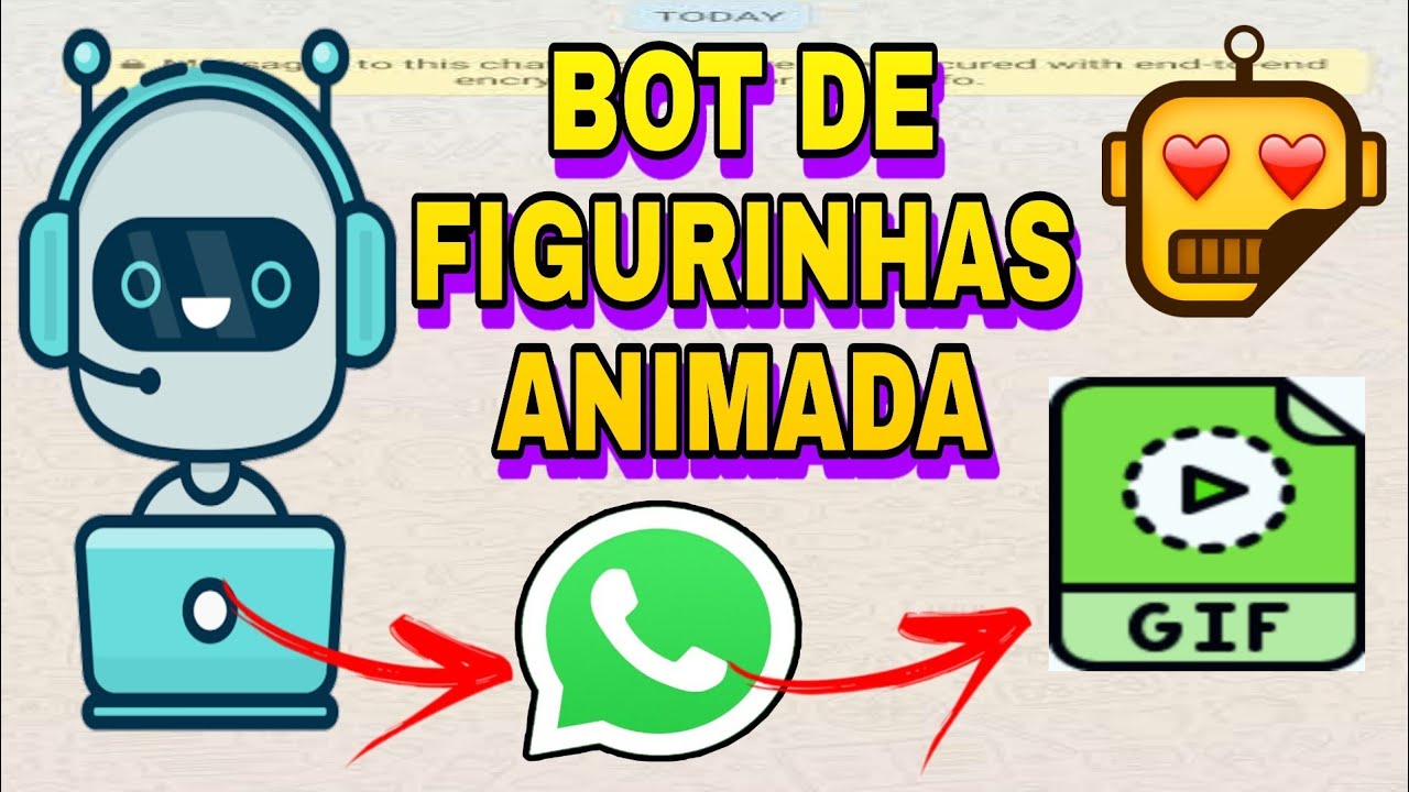 Bot de figurinhas animada para whatsapp - YouTube