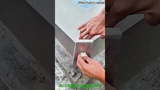 콘크리트 계단 모서리 깔끔하게 다듬는 방법 #worker #process #concrete #edges #tutorial #masonry #tools #productivity