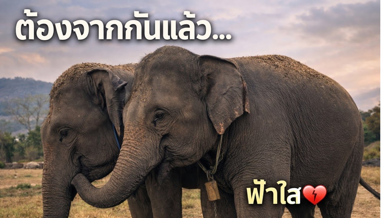 ผูกพันเกินคำว่าเพื่อน…ฟ้าใสเตรียมตัวกลับบ้านสิ้นเดือนนี้ [We Have to Say Goodbye… Fa Sai Is Leaving]