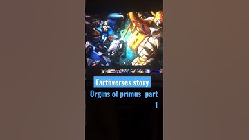 Earthverse story origins of primus part1