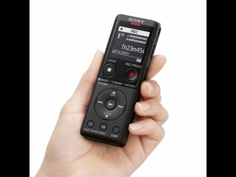 Sony ICD UX570f Voice Recorder Unboxing in Hindi