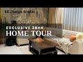 Exclusive home tour rodas enclave 3bhk apartment  beautiful interiors and space planning secretes