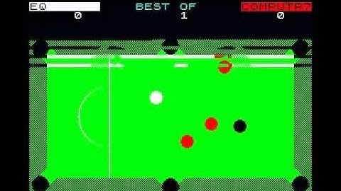 American 3D Pool (ZX Spectrum)